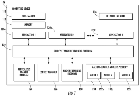 How the phone runs AI, drawing sheet 1 from US 2026/0311067 A1