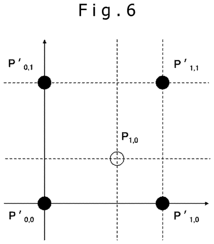 Pixel grid coordinate mapping, drawing sheet 6 from US 2026/0311314 A1