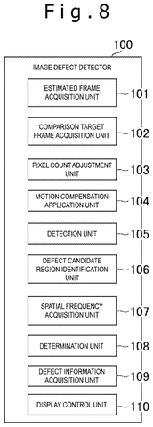 Defect detector parts and controls, drawing sheet 8 from US 2026/0311314 A1