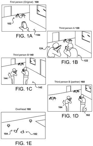 Video game camera viewpoints, drawing sheet 1 from US 2026/0311378 A1