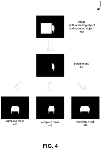 Multiple guesses from one partial view, drawing sheet 4 from US 2026/0311379 A1