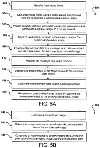 Steps for sharpening streamed video, drawing sheet 5 from US 2026/0311380 A1