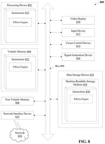 Computer parts running the system, drawing sheet 8 from US 2026/0311396 A1