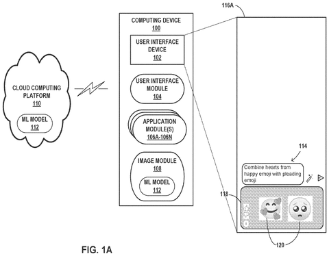 System for blending emoji features, drawing sheet 1 from US 2026/0311399 A1