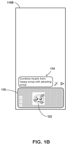 Combined emoji generated from text, drawing sheet 2 from US 2026/0311399 A1