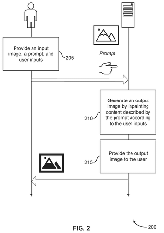 Steps for generating edited photos, drawing sheet 2 from US 2026/0311406 A1