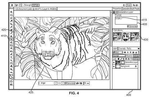 Generated image in editing software, drawing sheet 4 from US 2026/0311406 A1