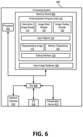 Computer parts running the software, drawing sheet 6 from US 2026/0311407 A1