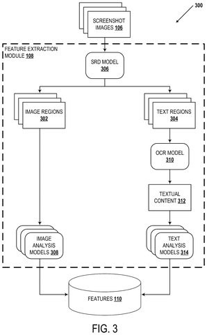 AI analyzing image and text, drawing sheet 3 from US 2026/0311448 A1