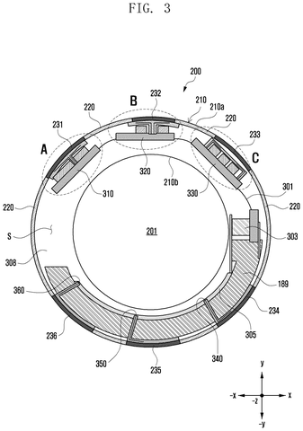 Inside of a smart ring, drawing sheet 4 from US 2026/0312274 A1