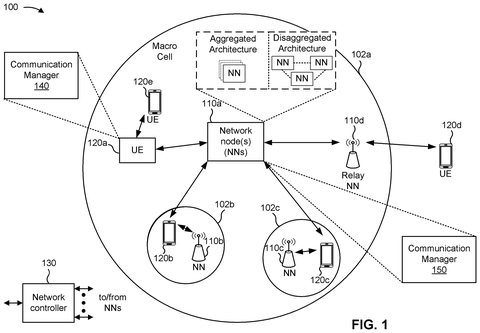 Phones connected to cell towers, drawing sheet 1 from US 2026/0312661 A1