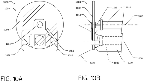 Alternative spinning disc camera cover, drawing sheet 8 from US 2026/0313243 A1