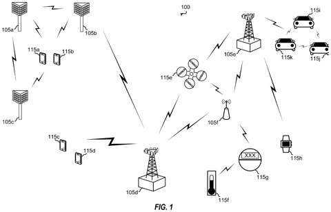 Wireless devices sharing cell service, drawing sheet 1 from US 2026/0313315 A1
