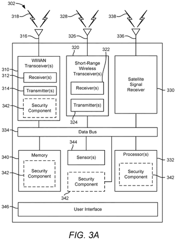 Internal parts of a phone, drawing sheet 5 from US 2026/0313590 A1